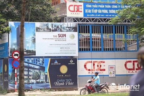 Hà Nội: Toà nhà đang xây bị đứt cáp cẩu, nhiều người bị thương ảnh 1