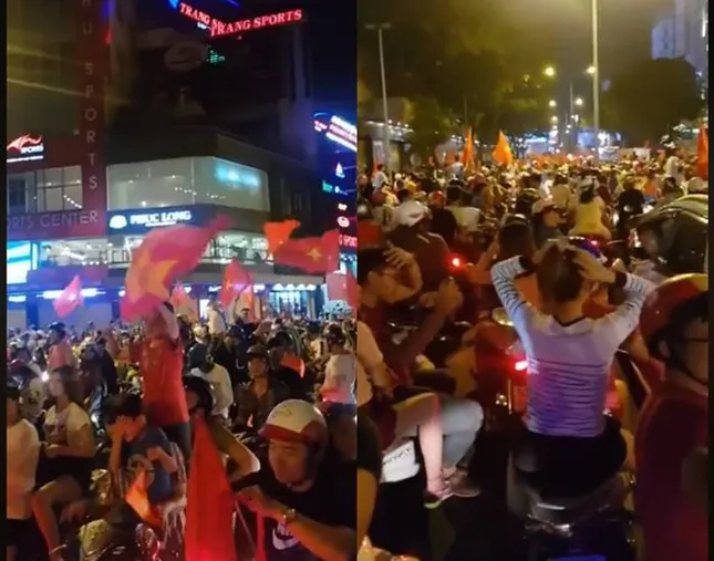 Muôn kiểu ăn mừng Việt Nam lần đầu vào tứ kết bóng đá nam ASIAD 2018 ảnh 8