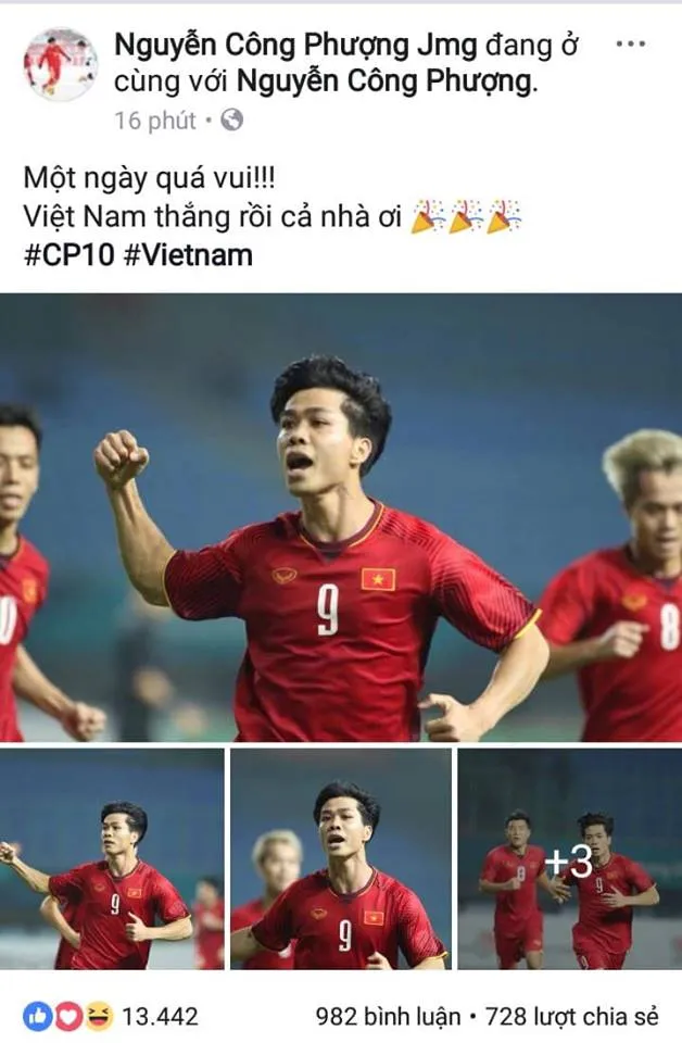 Muôn kiểu ăn mừng Việt Nam lần đầu vào tứ kết bóng đá nam ASIAD 2018 ảnh 11
