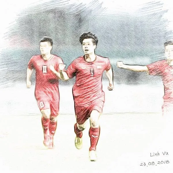 Muôn kiểu ăn mừng Việt Nam lần đầu vào tứ kết bóng đá nam ASIAD 2018 ảnh 14