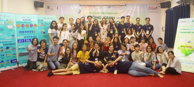 Hà Nội: Giới trẻ hào hứng "hiến kế" vì môi trường tại Trại sáng kiến thanh niên 2018 ảnh 1