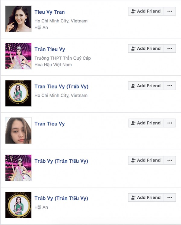 Hàng loạt Facebook giả mạo Tân Hoa hậu Trần Tiểu Vy sau khi đăng quang ảnh 2