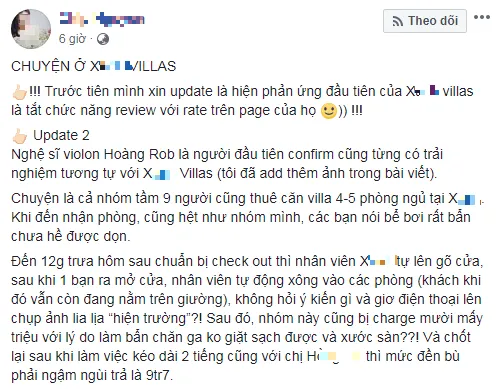 Hà Nội: X. Villa bị khách tố thái độ phục vụ, phạt tiền một vết xước lên tới… 2 triệu đồng? ảnh 1