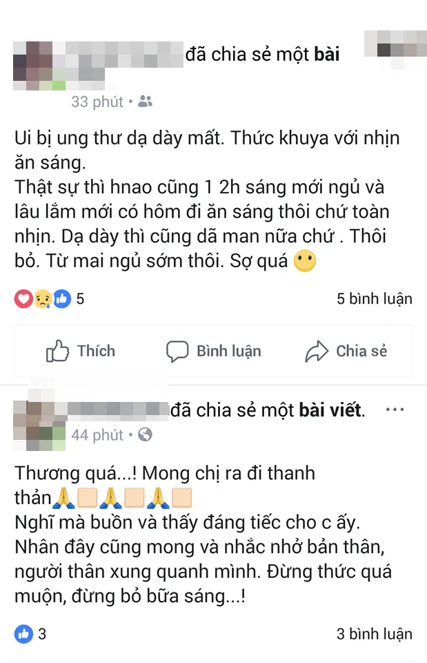 Thêm một trường hợp "qua đời vì bỏ bữa, thức khuya": Dân mạng xót xa cho cô gái còn quá trẻ ảnh 2