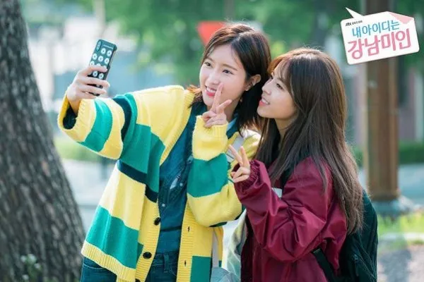 Hậu trường “Người Đẹp Gangnam”, khi mỹ nam mét tám đứng cùng đàn chị "ba mét bẻ đôi" ảnh 3