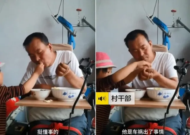 Bé gái 6 tuổi một mình chăm sóc cha tàn tật suốt nhiều năm, làm tan chảy hàng triệu trái tim ảnh 4