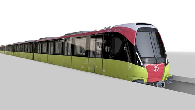 Đoàn tàu Metro Nhổn - Ga Hà Nội sẽ có màu đặc trưng nông sản Việt ảnh 1