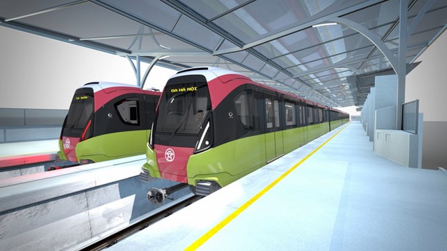Đoàn tàu Metro Nhổn - Ga Hà Nội sẽ có màu đặc trưng nông sản Việt ảnh 2