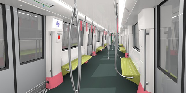 Đoàn tàu Metro Nhổn - Ga Hà Nội sẽ có màu đặc trưng nông sản Việt ảnh 3