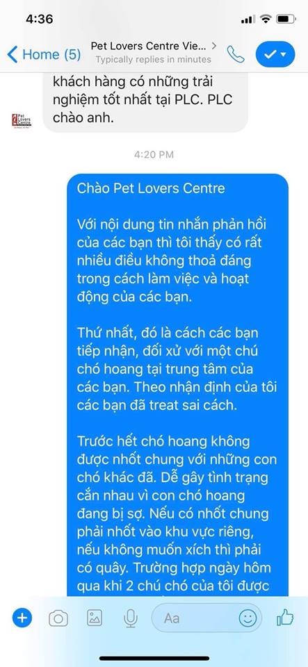 TP.HCM: Pet Lovers Centre bị tố nhốt chung chó nhà với chó hoang, nhân viên hung hăng “chửi thề” khách? ảnh 2