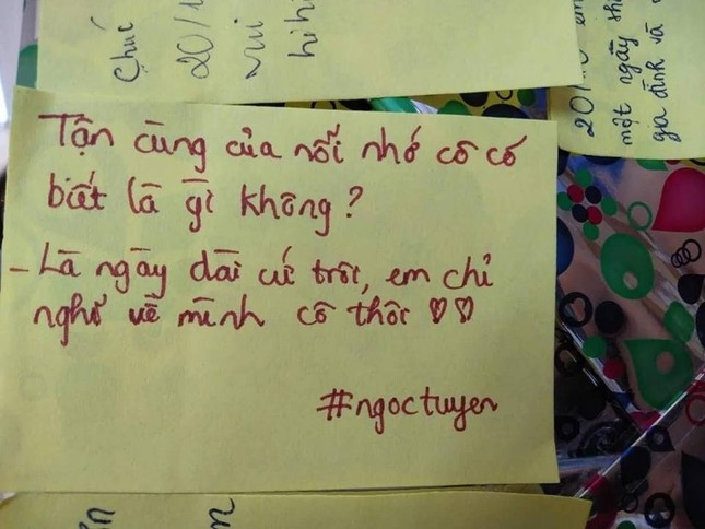 Dân mạng cười đau bụng với lời chúc 20/10 đầy “thính” của học sinh tặng cô giáo ảnh 8