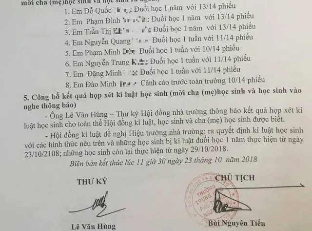 Xúc phạm thầy cô trên Facebook, 7 học sinh THPT bị đuổi học ảnh 2
