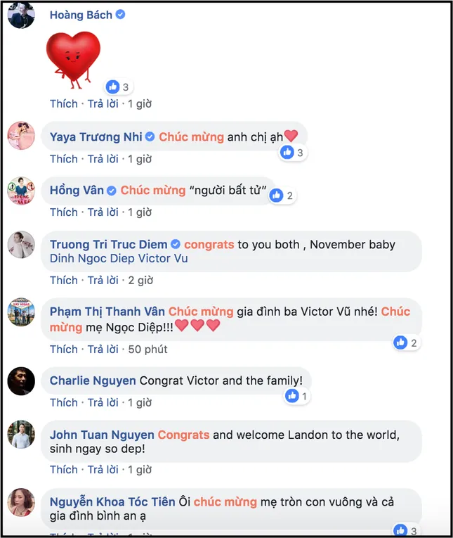 Ngày đầu tháng nhiều tin vui: Diệp Lâm Anh cùng Đinh Ngọc Diệp đã hạ sinh con đầu lòng ảnh 1