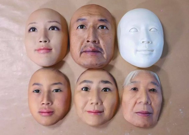 Nhật Bản chế ra mặt nạ 3D quá giống người thật, nhìn thôi cũng thấy rùng mình ảnh 4