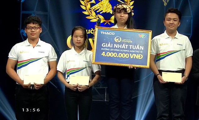 Nữ sinh Sóc Trăng càng chơi càng hay giành giải Nhất tuần Olympia ảnh 2