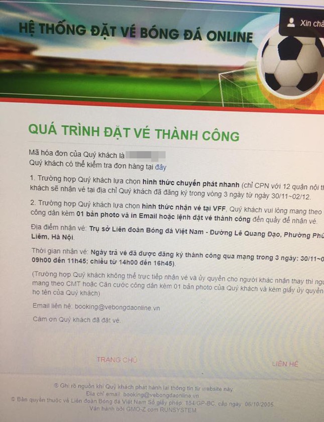 Vé trận Việt Nam - Philippines bán online: 25.000 vé hết sạch sau 2 phút, trang không thể truy cập ảnh 7