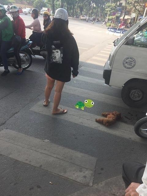 Chú chó nhảy xuống xe lao ra đường bị ô tô đâm và hành động của người chủ gây tranh cãi ảnh 2