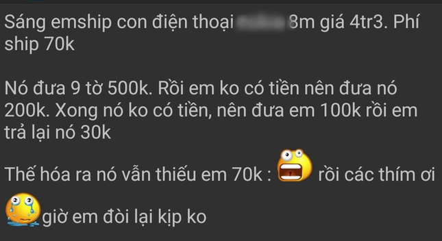 Học giỏi Toán để làm gì: Tìm lời giải câu hỏi anh shipper bị đưa thiếu 70K đang gây bão MXH ảnh 1