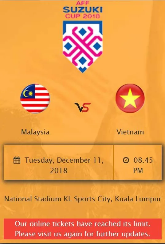 20.000 vé trận chung kết lượt đi AFF Cup bán hết sạch trong… 30 phút ảnh 1