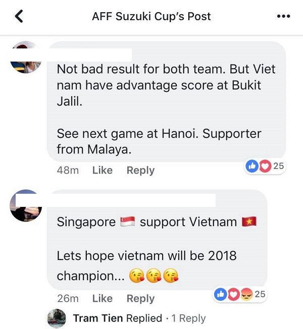 Fan hâm mộ bóng đá Đông Nam Á ủng hộ lối chơi đẹp của đội tuyển Việt Nam ảnh 5