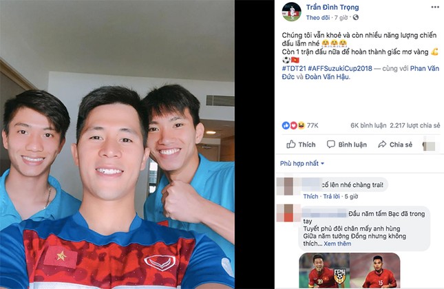 Hành trình AFF Cup: Phan Văn Đức đã sẵn sàng nâng cúp, cộng đồng mạng hào hứng cổ vũ ảnh 5