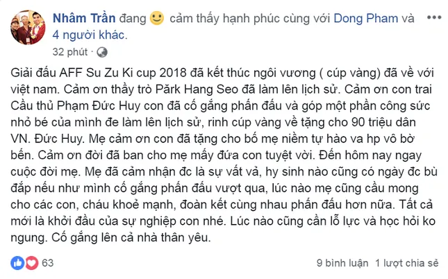 Mẹ "hoàng tử" Đức Huy gửi tâm thư khiến các fan-girl "rần rần" xin làm con dâu ảnh 2