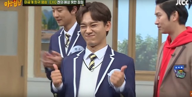 “Phì cười” với tài lẻ độc nhất vô nhị của Chen (EXO) ảnh 3