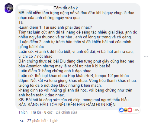 Châu Đăng Khoa viết tâm thư 1000 từ, dùng kiến thức chuyên môn để giải thích về ồn ào đạo nhạc ảnh 7
