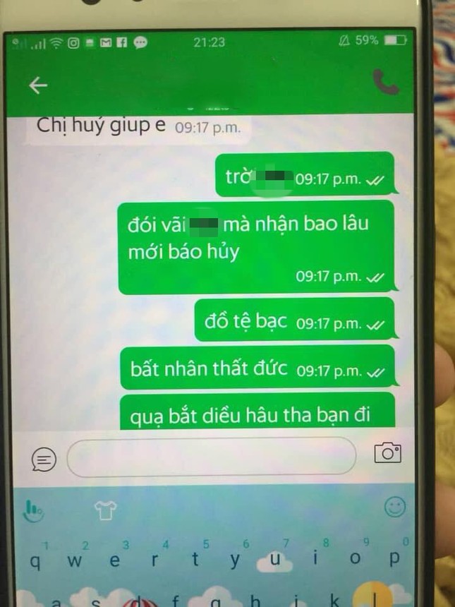 Chết cười trước đoạn hội thoại giận dỗi như đang yêu của anh shipper và cô gái bị hủy đơn ảnh 2