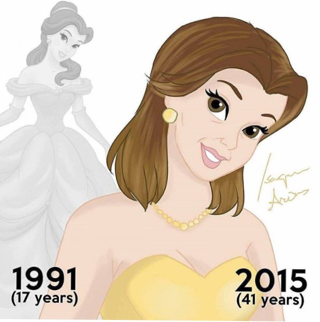 Ngỡ ngàng với hình ảnh của các công chúa, hoàng tử Disney khi về già ảnh 4