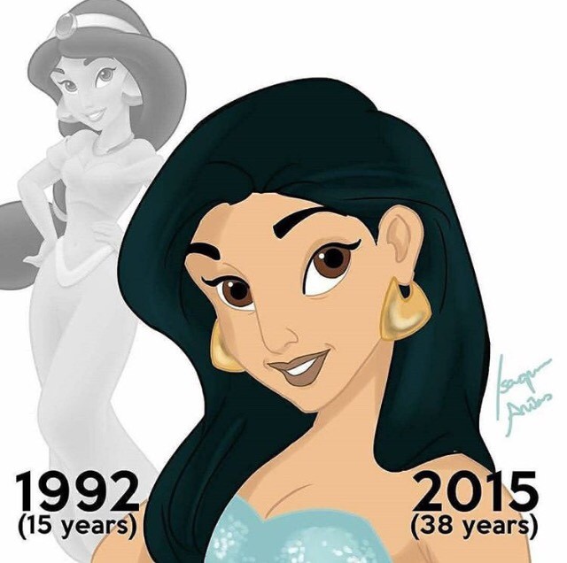 Ngỡ ngàng với hình ảnh của các công chúa, hoàng tử Disney khi về già ảnh 5