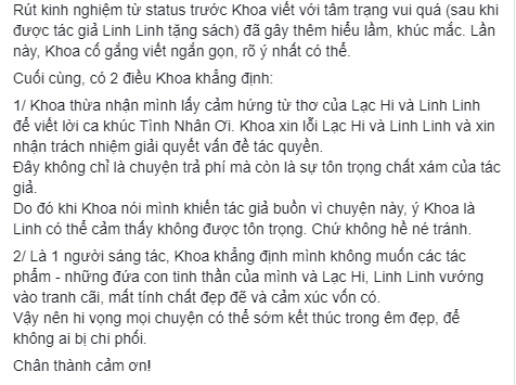 Tác giả bài thơ "truyền cảm hứng" cho Châu Đăng Khoa trả lại tiền tác quyền, tuyên bố khởi kiện ảnh 2
