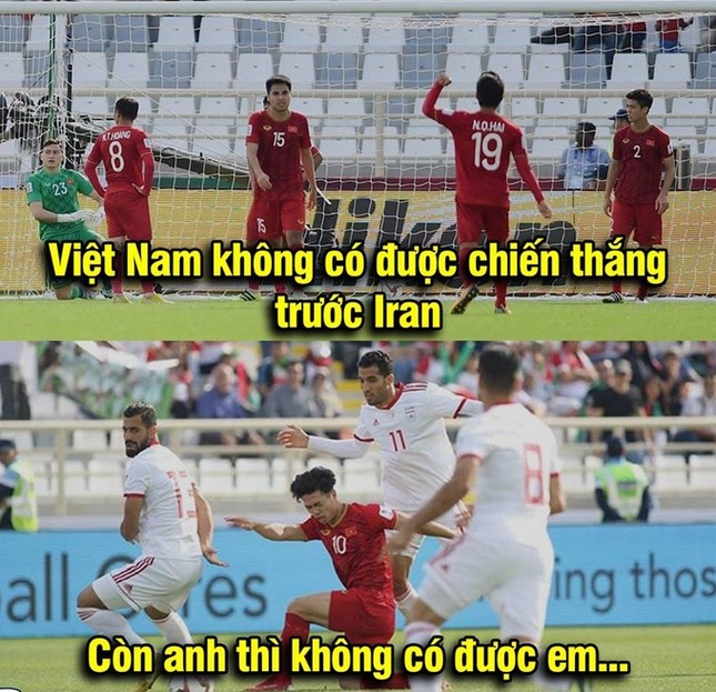 Ảnh chế tuyển Việt Nam "thắng làm vua, thua vẫn là anh hùng" ảnh 1