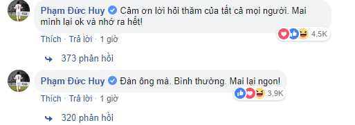 Mất trí nhớ tạm thời do va chạm mạnh trên sân, Đức Huy vẫn không quên trấn an người hâm mộ ảnh 3