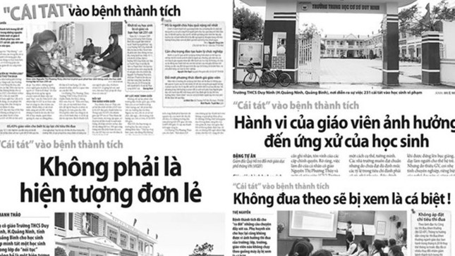 Bộ GD-ĐT vào cuộc vụ học sinh kém không được tham dự lớp thi giáo viên giỏi ảnh 1