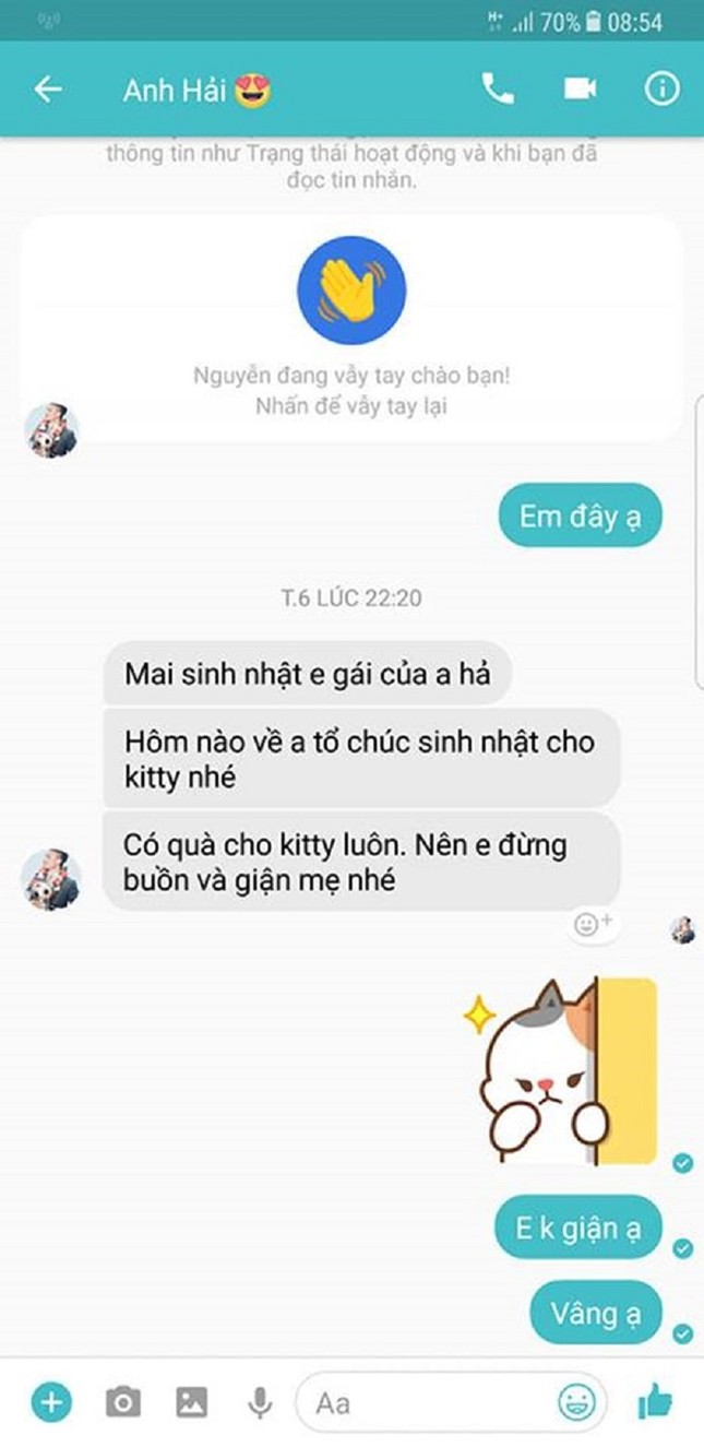 Bận đá giải không kịp về dự sinh nhật em gái, Quang Hải nhắn tin dỗ dành ngọt "lụi cả tim" ảnh 2