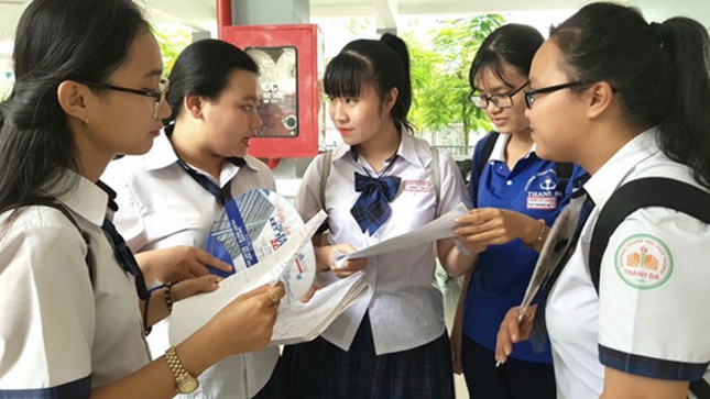 Thí sinh có thể chọn điểm cao nhất để xét tuyển vào trường tư ảnh 1