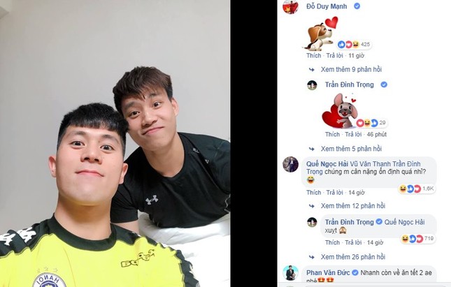 Văn Thanh cứ thỏa thích nấu nướng, việc rửa bát cứ để Đình Trọng lo ảnh 2