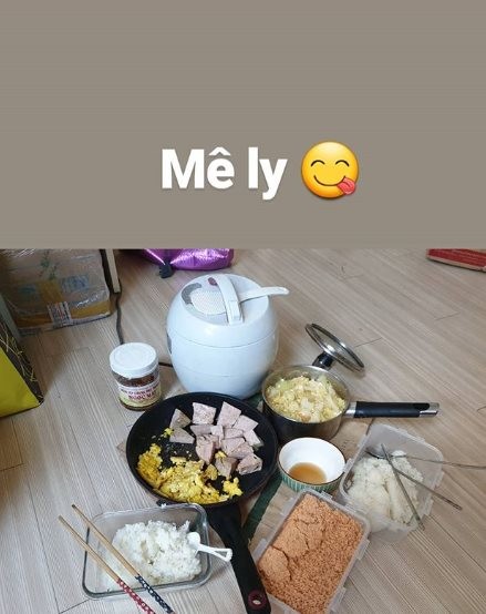 Văn Thanh cứ thỏa thích nấu nướng, việc rửa bát cứ để Đình Trọng lo ảnh 3