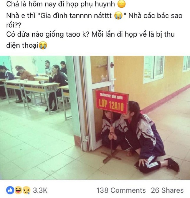 Mùa họp phụ huynh "khốc liệt" với những bức hình và khẩu hiệu khiến dân tình "cười rụng rốn" ảnh 8