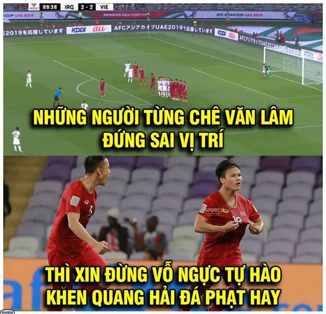 Quang Hải được fan chế ảnh khen ngợi siêu phẩm cầu vồng ảnh 8