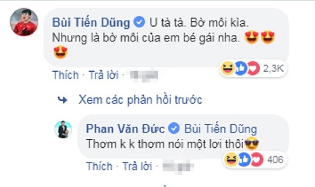Vừa vắng mặt Đình Trọng, Tiến Dũng đã công khai "thả thính" Văn Đức thế này đây! ảnh 4