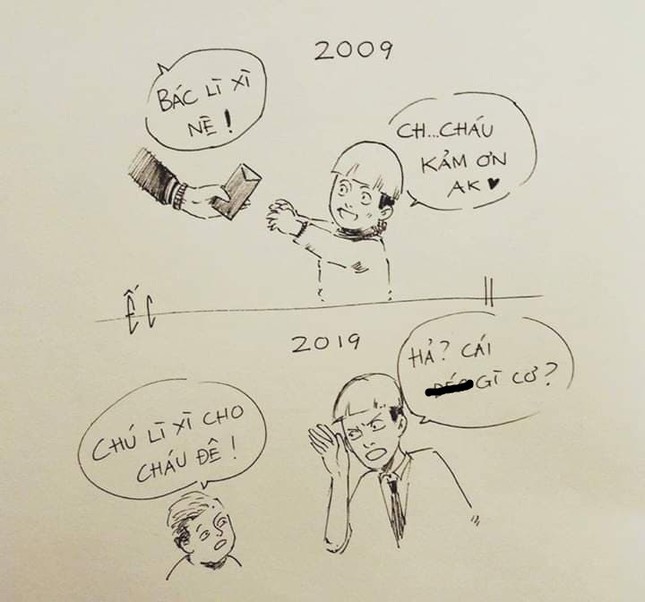 Cười té ghế khi xem những bức ảnh chế lấy cảm hứng từ #10yearschallenge của hội troller ảnh 1