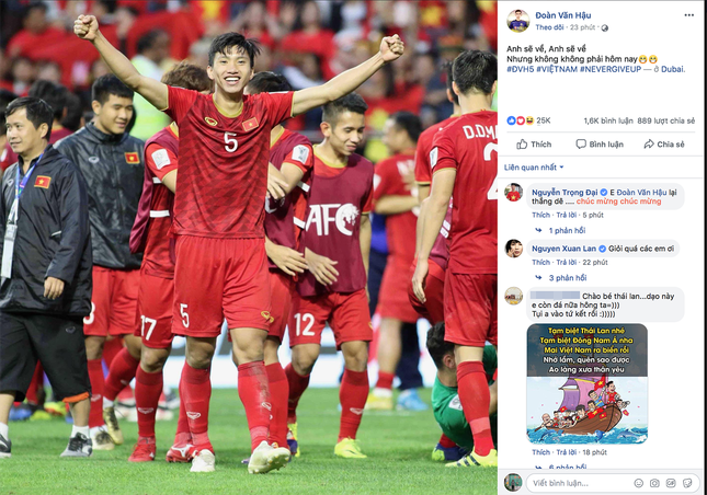 "Anh sẽ về nhưng không phải hôm nay" - câu nói tạo trend "kinh điển" của các cầu thủ Việt Nam ảnh 4