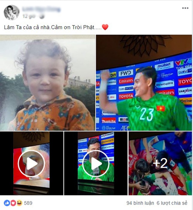 Văn Lâm thi đấu xuất sắc và những dòng cảm xúc hãnh diện, vỡ òa của người thân ảnh 1