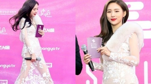 MC "gây sốc" tại Seoul Music Awards thừa nhận cắt ngắn váy để gây chú ý ảnh 1