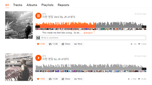 Jungkook (BTS) khiến fan “mất ăn mất ngủ” vì bất ngờ tung bản cover ca khúc của IU lúc nửa đêm ảnh 1