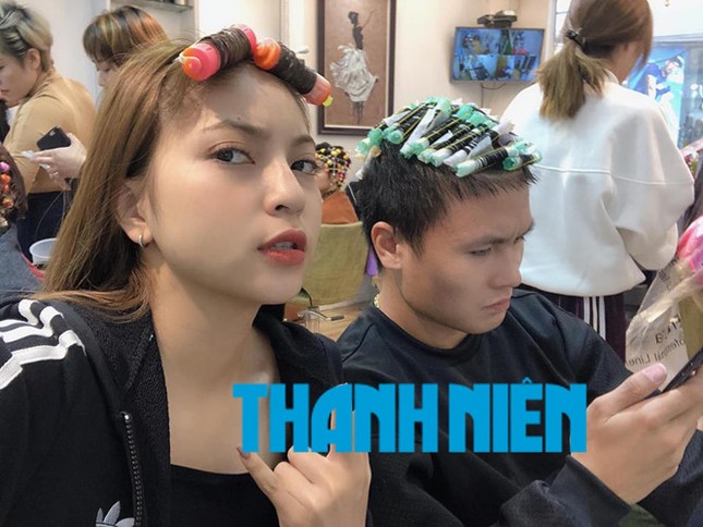 Quang Hải trình làng mái tóc mới, Huy Hùng lên phố làm đẹp ảnh 4