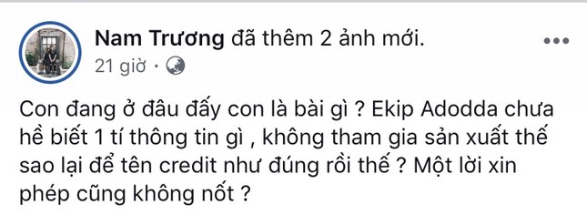 Ra MV cover "bắt trend" dịp Tết, một kênh YouTube bị Andiez Nam Trương “tố” chưa xin phép tác quyền ảnh 2