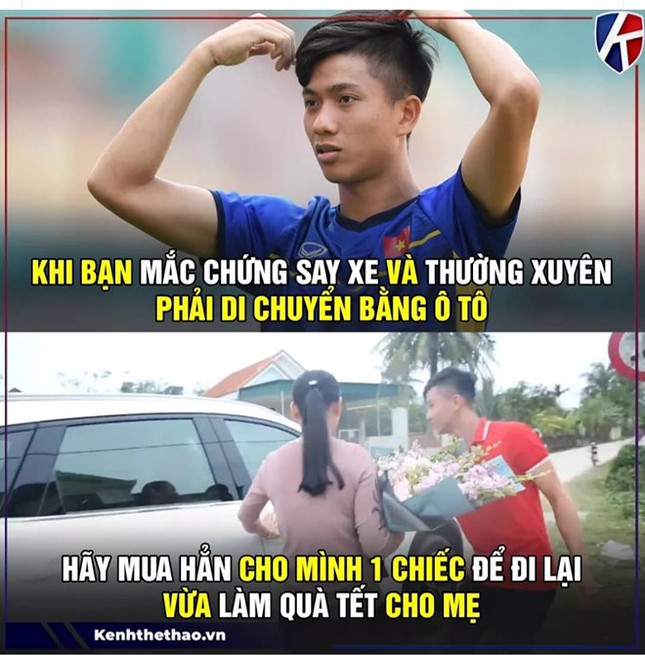 Ảnh chế Phan Văn Đức mua ôtô tiền tỷ để "lấy độc trị độc say xe" ảnh 5